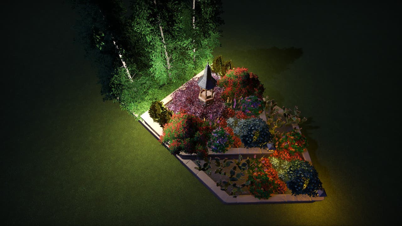 箭形花坛 — Planet Coaster Workshop preview