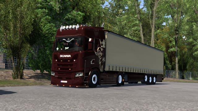 Scania S500 old engine for TMP — Euro Truck Simulator 2 Workshop preview