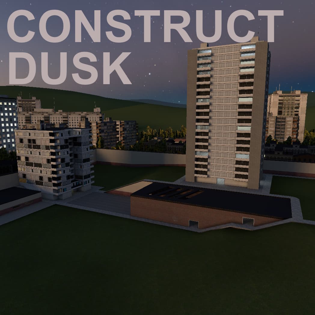 gm_construct_dusk — Garry's Mod Steam Workshop preview image