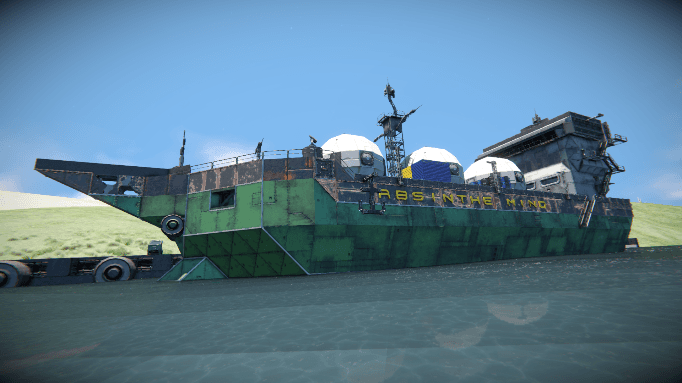 Katvera hydrogen hauler — Space Engineers Workshop preview