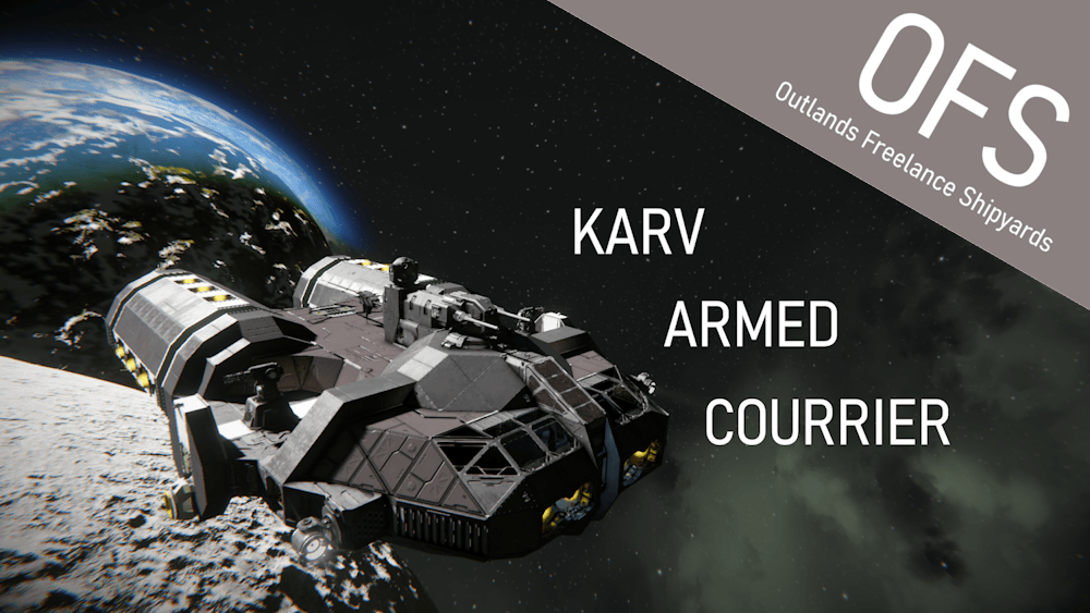[OFS] Karv Armed Courier — Space Engineers Steam Workshop preview image