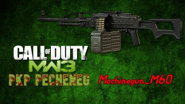 [MW3] PKP Pecheneg replace M60 (MW3 Animation) — Left 4 Dead 2 Steam Workshop preview image
