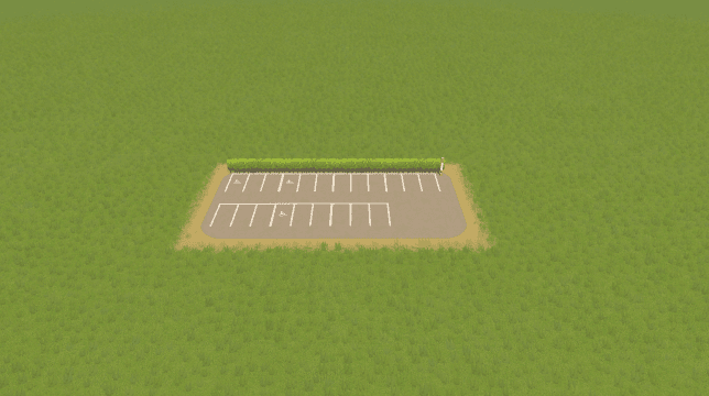 парковка 4 на 2 — Cities: Skylines Steam Workshop preview image