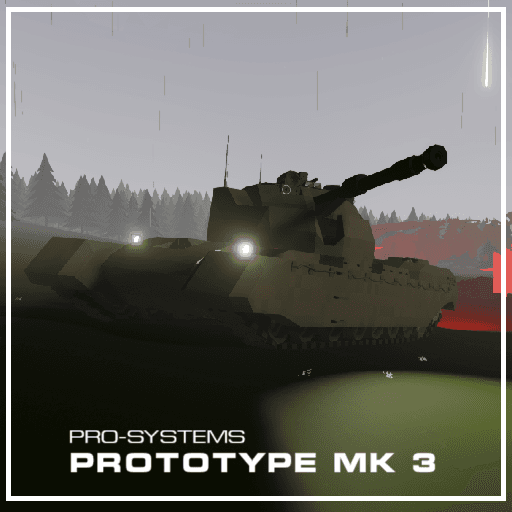 MBT Prototype V3 Concept | NO MODS | PRO-SYSTEMS — Stormworks: Build and Rescue Steam Workshop preview image