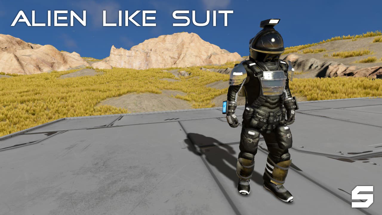 S - Alien Like Suit — Space Engineers Steam Workshop preview image