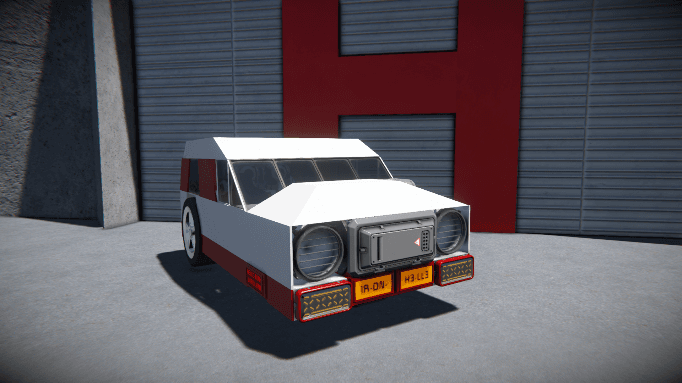 HELLE TONY UNRELIANT - Reliant Robin — Space Engineers Workshop preview