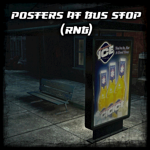 Posters at Bus Stop (RNG) — Left 4 Dead 2 Steam Workshop preview image