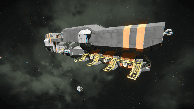 Mining Ship MK-1 — Space Engineers Workshop preview