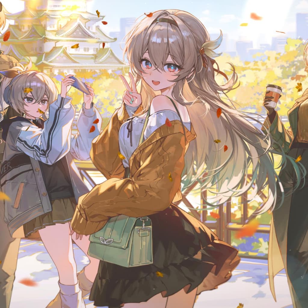 Firefly | Kafka | Silver Wolf | Blade (Honkai: Star Rail) 星核猎手 — Wallpaper Engine Steam Workshop preview image