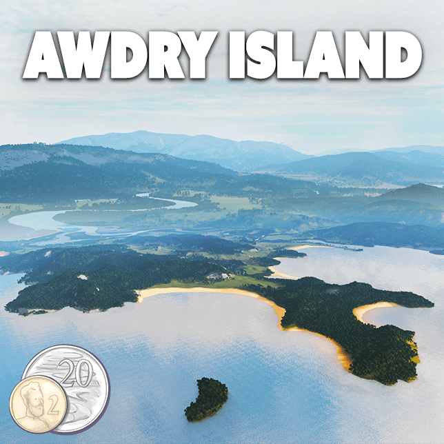 Awdry Island Map — Cities: Skylines Steam Workshop preview image