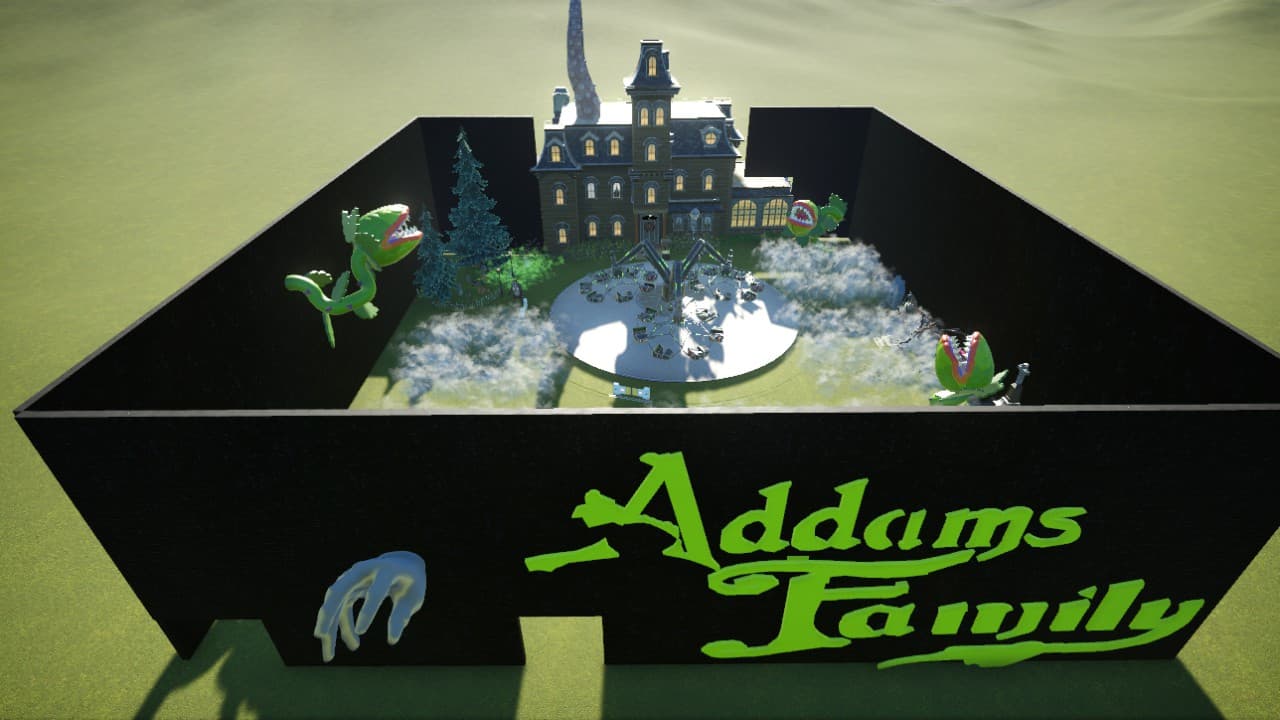 FAMIGLIA ADDAMS GIOSTRA — Planet Coaster Steam Workshop preview image