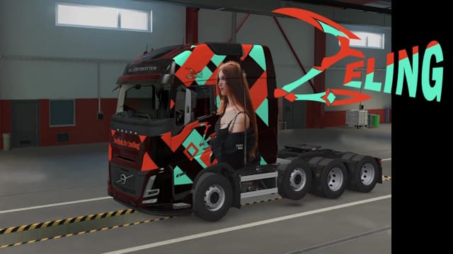 Zeling Trcuk Volvo FH6 — Euro Truck Simulator 2 Workshop preview