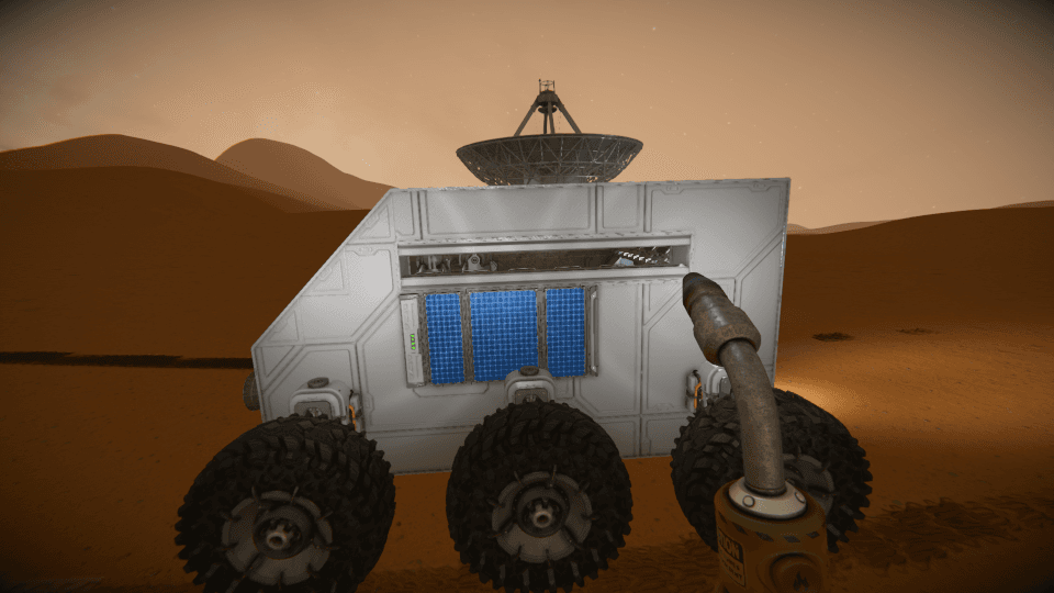Wedge Rover (WHITE) — Space Engineers Steam Workshop preview image