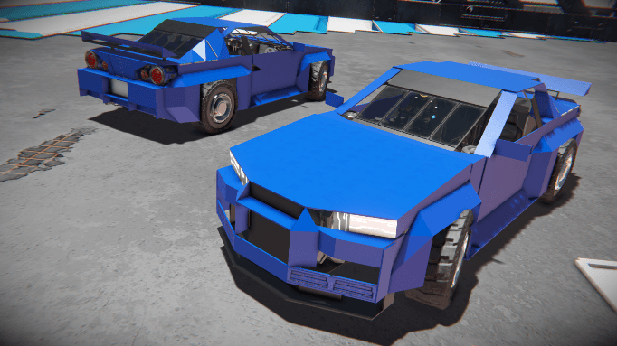 Nissan Skyline GTR R34 — Space Engineers Steam Workshop preview image