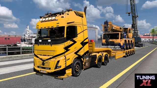 Volvo FH6 2024 6x4 780hp Tuning (TruckersMP) — Euro Truck Simulator 2 Workshop preview