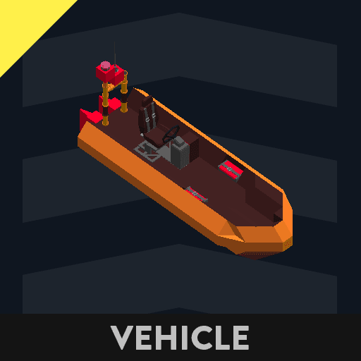 small resscue boat — Stormworks: Build and Rescue Steam Workshop preview image