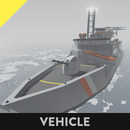NC Apocalypse Class Coast Guard Corvette — Stormworks: Build and Rescue Workshop preview