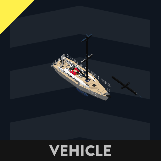 caroline a small sailboat — Stormworks: Build and Rescue Workshop preview