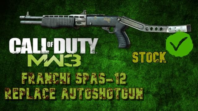 [MW3] Franchi Spas-12 Replace Autoshotgun (MWR Animation) — Left 4 Dead 2 Steam Workshop preview image