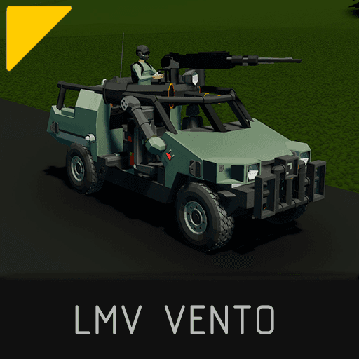 Military light vehicle VENTO — Stormworks: Build and Rescue Steam Workshop preview image