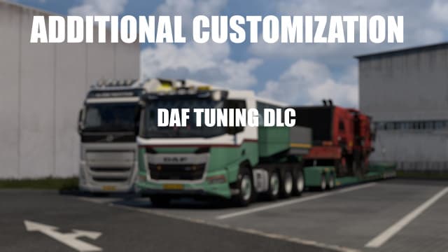 Additional Customization - DAF Tuning DLC — Euro Truck Simulator 2 Steam Workshop preview image