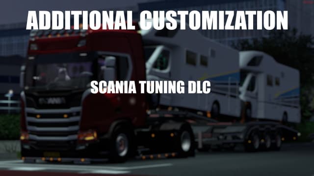 Additional Customization - Scania Tuning DLC — Euro Truck Simulator 2 Steam Workshop preview image
