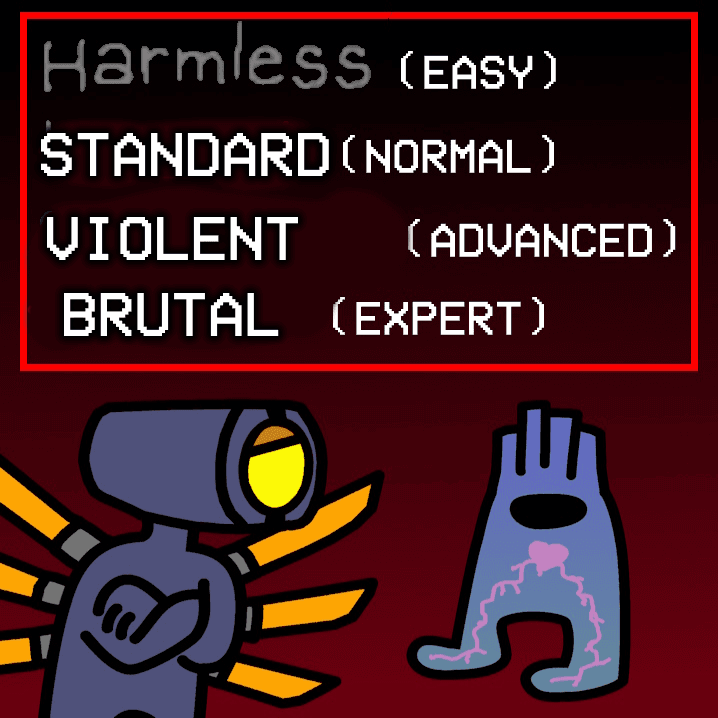 ULTRAKILL Difficulty Text — Left 4 Dead 2 Steam Workshop preview image