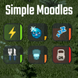 Simple Moodles — Project Zomboid Steam Workshop preview image