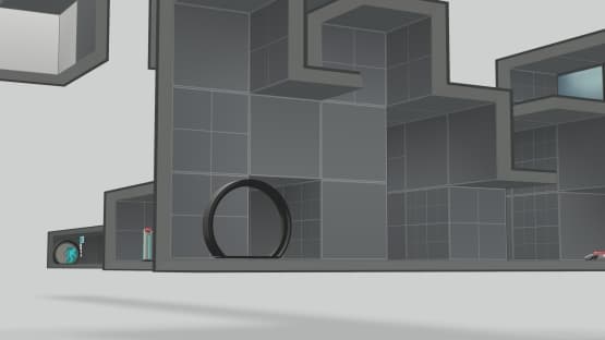 Really stupid dark hallway level — Portal 2 Steam Workshop preview image