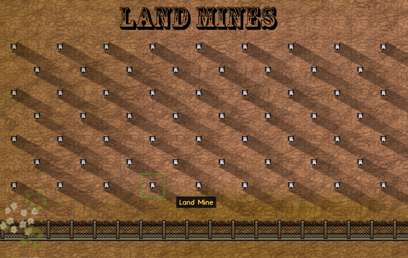 Land Mines — Prison Architect Steam Workshop preview image