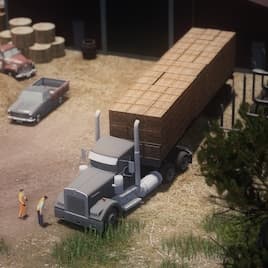 Kenworth W900 Hay Bale Truck — Cities: Skylines Steam Workshop preview image