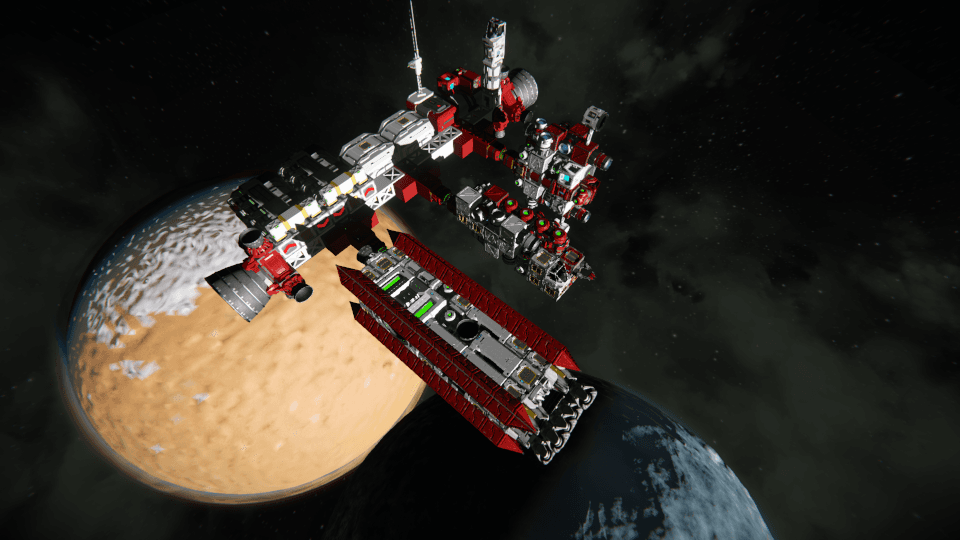 M2N Mobile Base for Survival Full Set v1.0 — Space Engineers Workshop preview