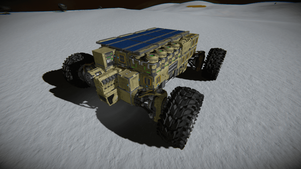 Survival Mode Rover Base v1.0 — Space Engineers Steam Workshop preview image