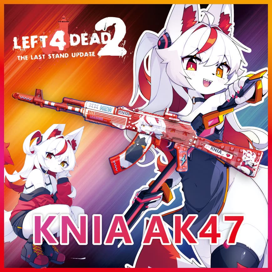 【furry】 knia RED AK47 — Left 4 Dead 2 Steam Workshop preview image