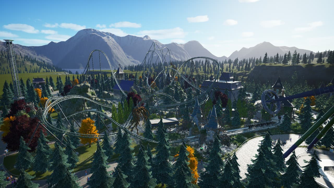 Screaming banshee — Planet Coaster Workshop preview