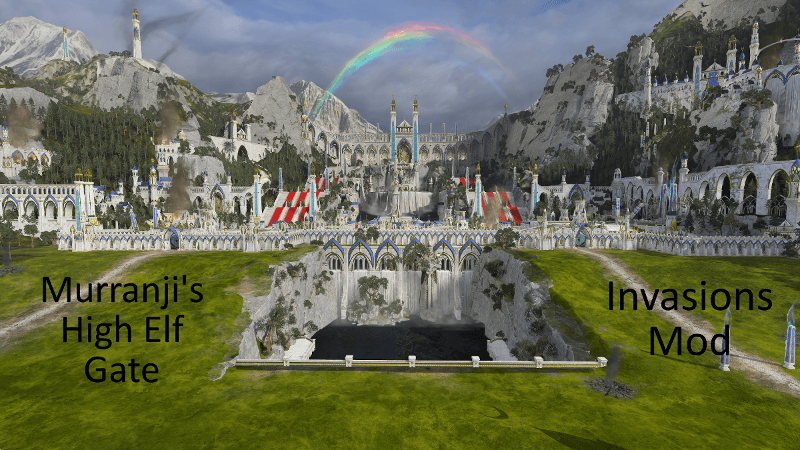 Murranji's High Elf Gate Invasions Mod — Total War: WARHAMMER III Workshop preview