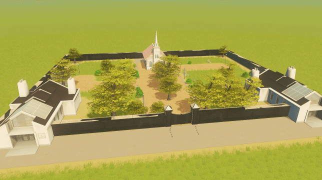 Super Cemetary — Cities: Skylines Steam Workshop preview image