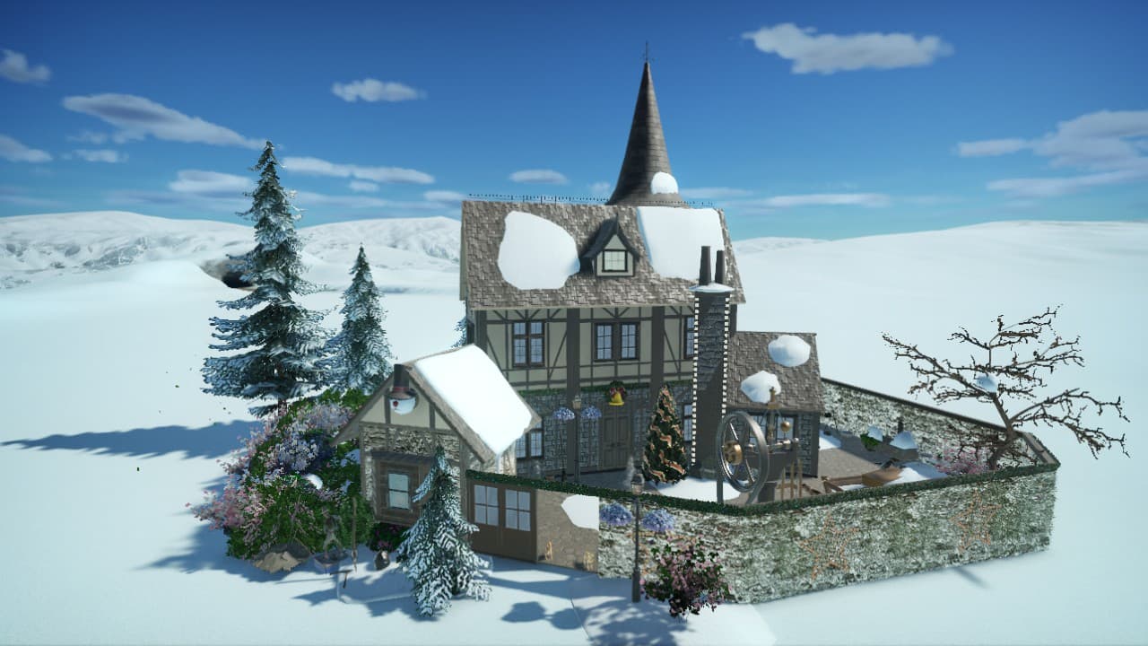 Gozer´s Winter Chalais — Planet Coaster Steam Workshop preview image