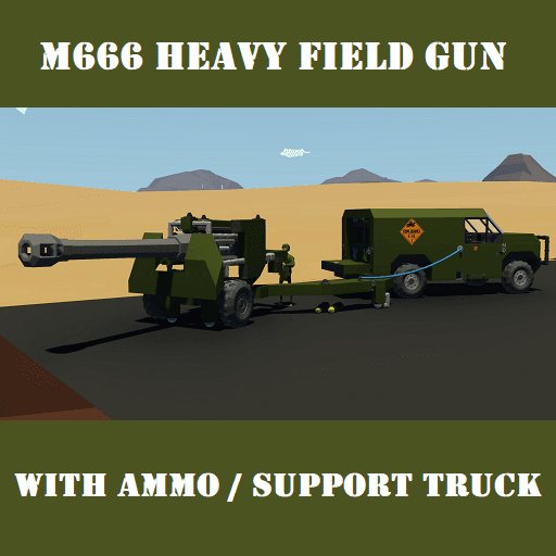 M666 Heavy Field Gun — Stormworks: Build and Rescue Workshop preview