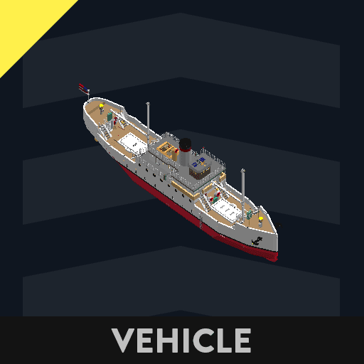 SS Silvia w steam — Stormworks: Build and Rescue Steam Workshop preview image