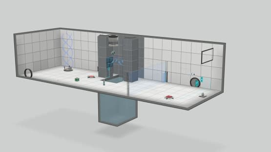 Tunnel,cubes,laser and acid — Portal 2 Workshop preview