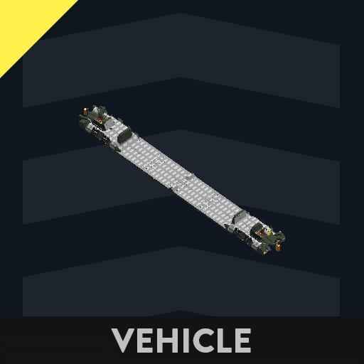 H H A Dual container rail car — Stormworks: Build and Rescue Steam Workshop preview image