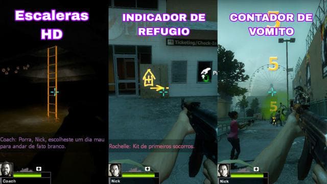 Escalera HD + Conteo del Vomitjar — Left 4 Dead 2 Workshop preview