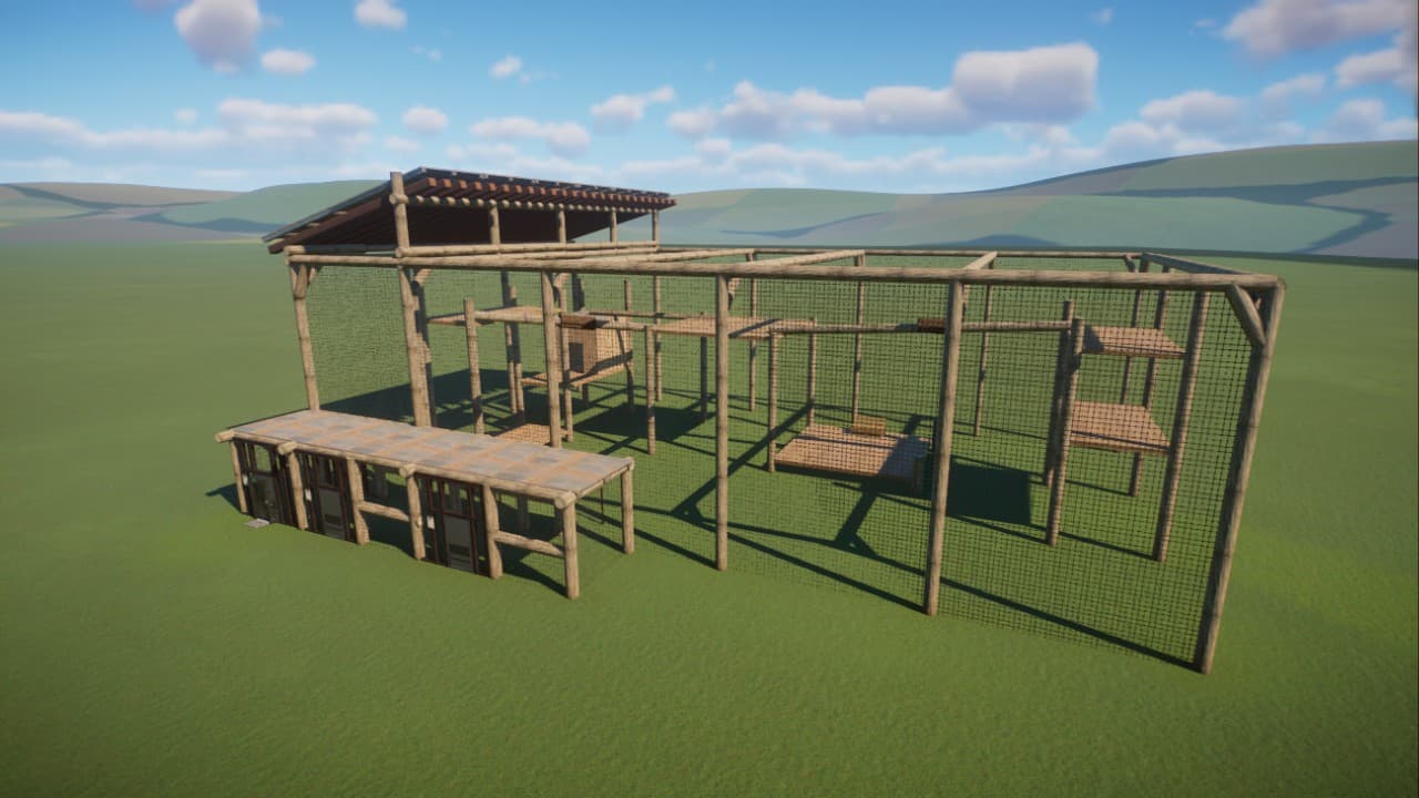 Clouded Leopard Habitat — Planet Zoo Steam Workshop preview image