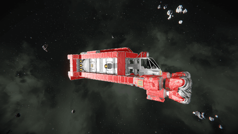 M2N Leech - 43581L Asteroid Miner for Survival v1.0 — Space Engineers Steam Workshop preview image