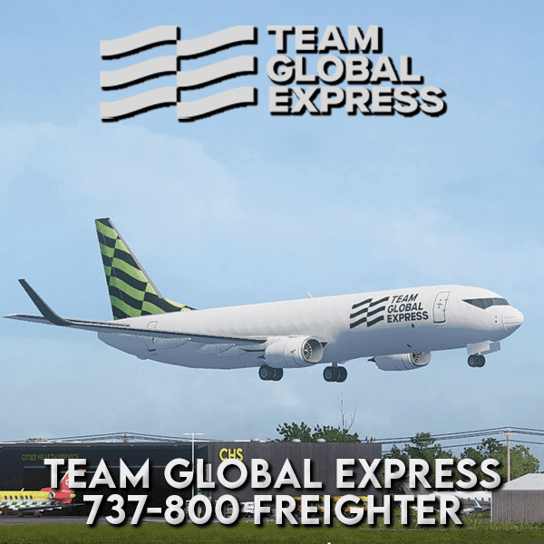 Team Global Express - 737-800 Freighter — Cities: Skylines Steam Workshop preview image