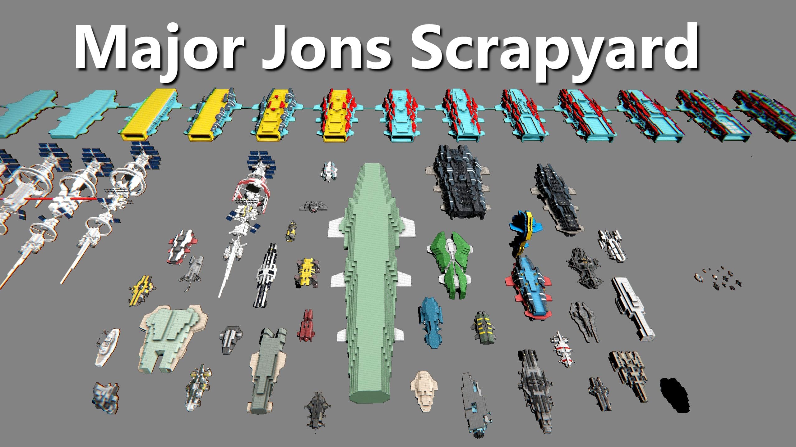 Major Jons Scrapyard — Space Engineers Steam Workshop preview image