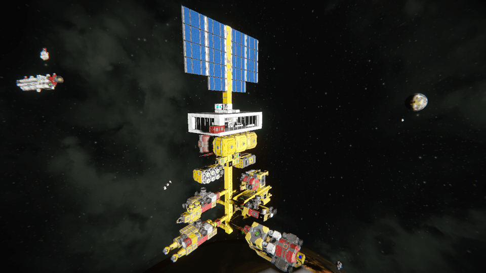 m2p Solar Station_1 — Space Engineers Steam Workshop preview image