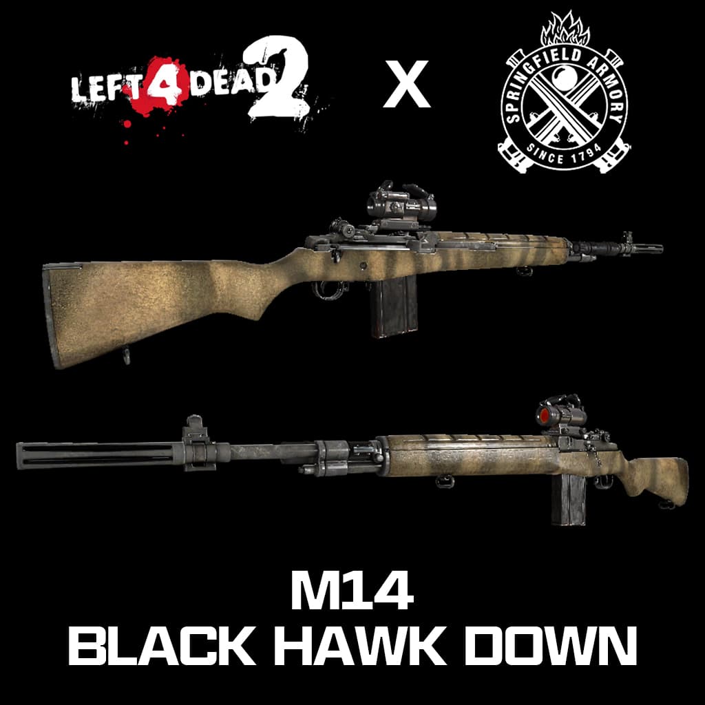 M14 Black Hawk Down (Hunting Rifle) — Left 4 Dead 2 Steam Workshop preview image