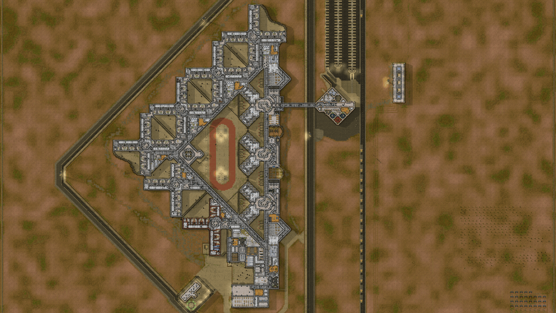 ADX Florence SuperMax (revamp) — Prison Architect Workshop preview